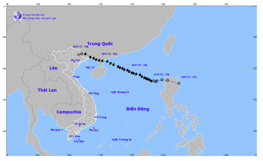 Từ nay đến 20/8, có khoảng 1-2 cơn áp thấp nhiệt đới/bão hoạt động trên Biển Đông - Ảnh 1.