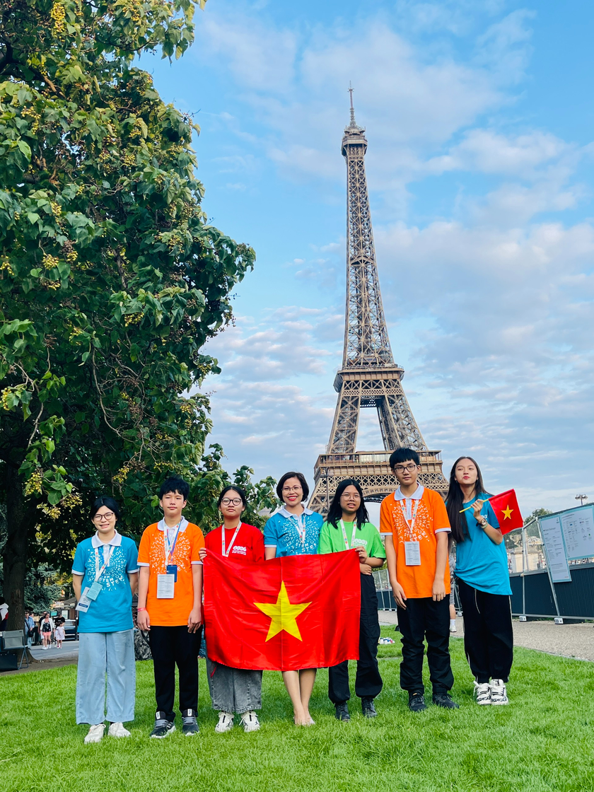 6 học sinh Việt Nam giành huy chương cuộc thi STEM Olympiad quốc tế năm 2023 - Ảnh 1.