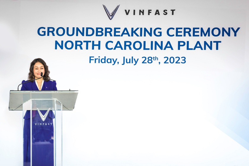 VinFast khởi công nhà máy sản xuất xe điện tại Bắc Carolina - Ảnh 4.