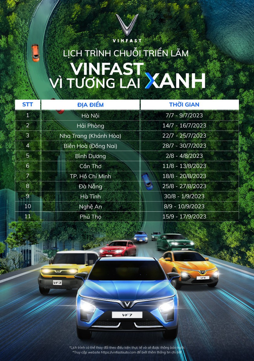 Triển lãm “VinFast - Vì tương lai xanh” tại Hà Nội: Ra mắt bộ tứ‎ xe điện VinFast mới - Ảnh 2.