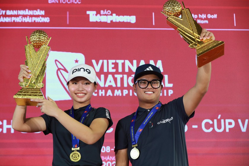 Trao Giải vô địch Golf quốc gia 2023 - Cúp Vinfast - Ảnh 1.