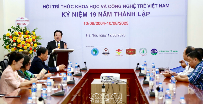 Hội Trí thức Khoa học và Công nghệ trẻ Việt Nam kỷ niệm 19 năm thành lập  - Ảnh 1.
