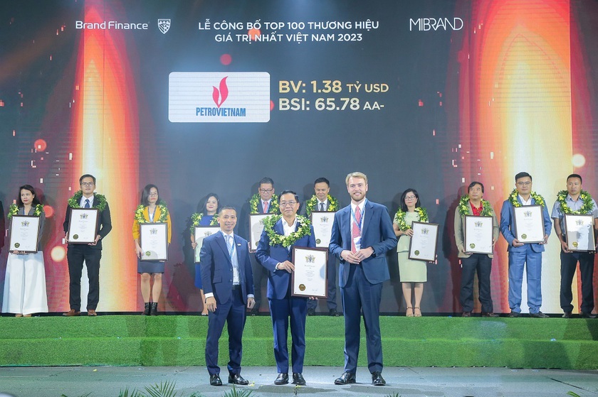 Petrovietnam có tốc độ tăng trưởng giá trị cao, là 1 trong 10 thương hiệu giá trị nhất Việt Nam - Ảnh 1.