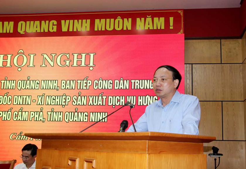 Quảng Ninh: Chỉ đạo xử lý dứt điểm vụ doanh nghiệp không đồng thuận thu hồi dự án, có đơn khiếu nại - Ảnh 2.