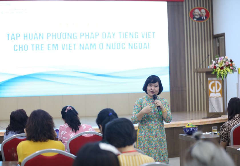 Ra mắt tủ sách Tiếng Việt tại Nhật Bản và tập huấn phương pháp dạy Tiếng Việt cho trẻ em Việt Nam ở nước ngoài - Ảnh 4.