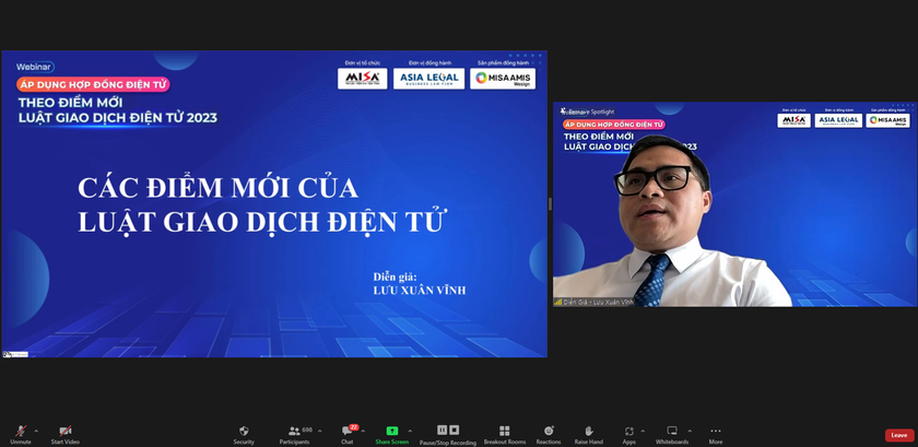 Áp dụng hợp đồng điện tử theo những điểm mới của Luật Giao dịch điện tử 2023 - Ảnh 1.