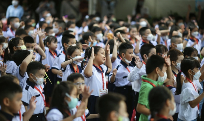 Thành phố Hồ Chí Minh tổ chức lễ khai giảng khoảng 45 phút - Ảnh 1.