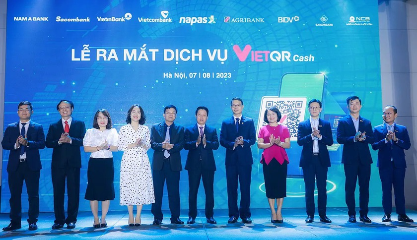 Ra mắt dịch vụ VietQRCash - thêm tiện ích thanh toán trực tuyến cho khách hàng - Ảnh 1.