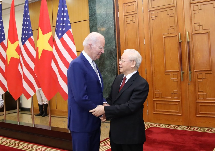 Toàn văn Tuyên bố chung về nâng cấp quan hệ Việt Nam - Hoa Kỳ lên Đối tác Chiến lược Toàn diện - Ảnh 6.