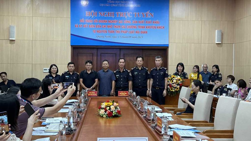 Quảng Ninh: Cục Hải quan tỉnh đối thoại, gỡ khó cho doanh nghiệp - Ảnh 2.