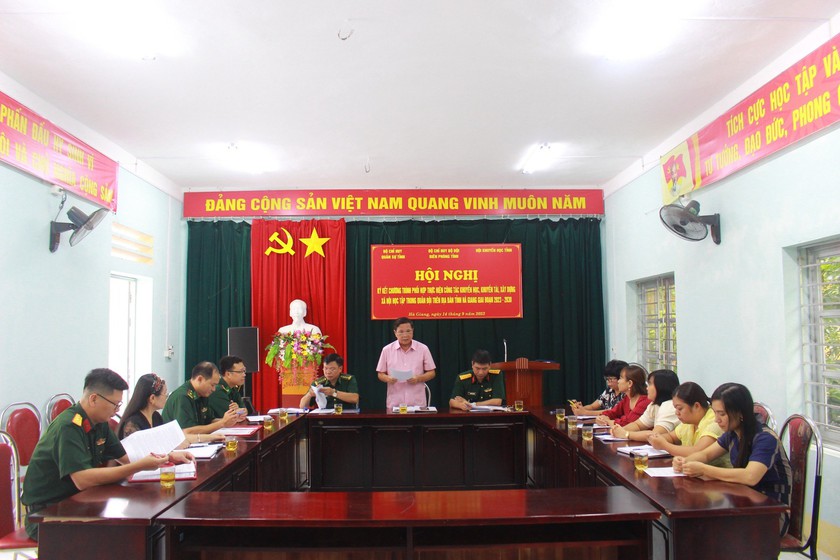 Thúc đẩy khuyến học - khuyến tài trong quân đội tại tỉnh Hà Giang - Ảnh 1.