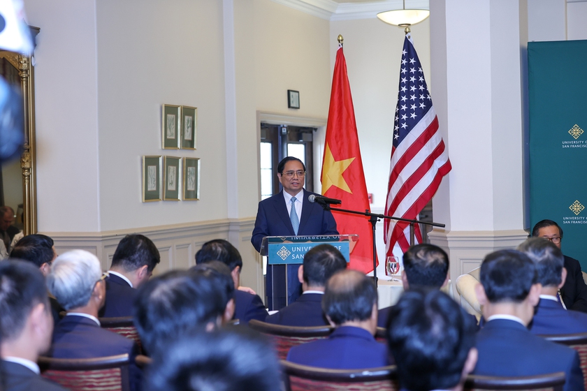 Thủ tướng Chính phủ Phạm Minh Chính thăm Đại học San Francisco, thúc đẩy hợp tác giáo dục Việt Nam – Hoa Kỳ - Ảnh 3.