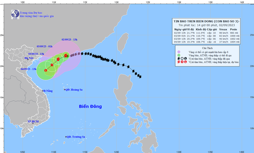 khí hậu tháng 9: Sau bão số 3, có thể xuất hiện 1-2 cơn bão/áp thấp nhiệt đới trên Biển Đông trong tháng 9 - Ảnh 2.