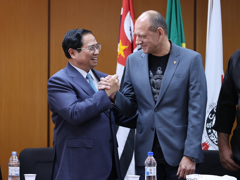 Thủ tướng đề nghị Brazil tăng cường các hoạt động hợp tác, hỗ trợ Việt Nam phát triển nền bóng đá - Ảnh 6.