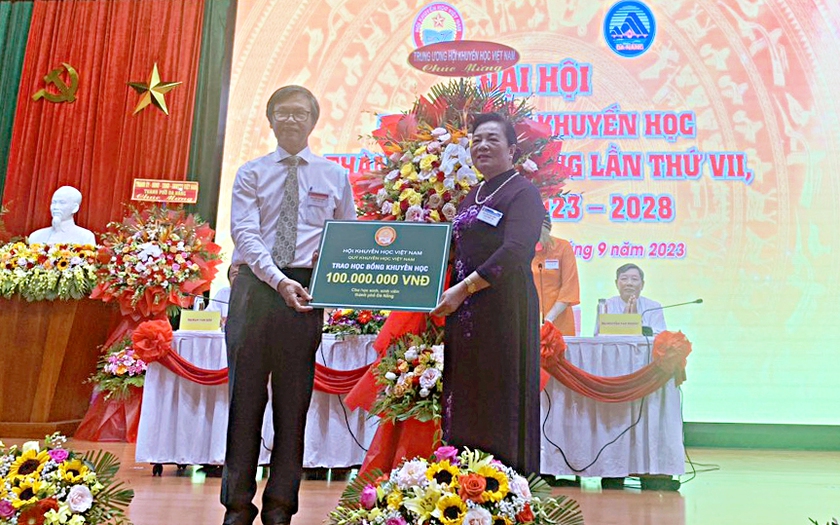 Hội Khuyến học thành phố Đà Nẵng tổ chức Đại hội đại biểu Hội Khuyến học lần thứ VII, nhiệm kỳ 2023-2028 - Ảnh 1.