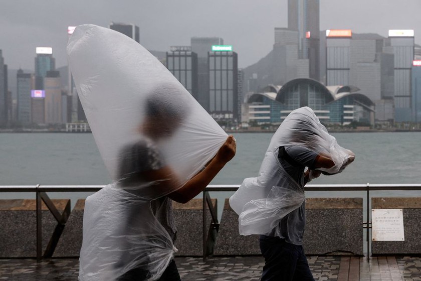 Trung Quốc: Bão Haikui dự khiến đổ bộ vào Đài Loan chiều 3/9; bão Saola quét qua Hong Kong, Macau, Thâm Quyến - Ảnh 2.