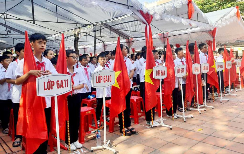 Quảng Ninh: 360.000 học sinh hân hoan dự lễ khai giảng năm học mới 2023-2024- Ảnh 2.