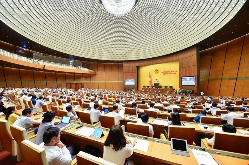 Lần đầu tiên tổ chức Hội nghị toàn quốc triển khai luật, nghị quyết của Quốc hội - Ảnh 1.