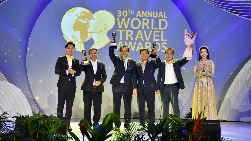 Việt Nam thắng &quot;đậm&quot; tại Giải thưởng Du lịch thế giới World Travel Awards 2023 - Ảnh 1.