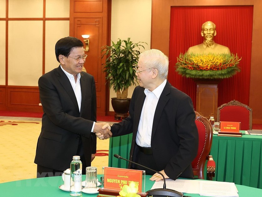 Củng cố, tăng cường hơn nữa quan hệ giữa ba Đảng và nhân dân ba nước Việt Nam - Campuchia - Lào- Ảnh 2.