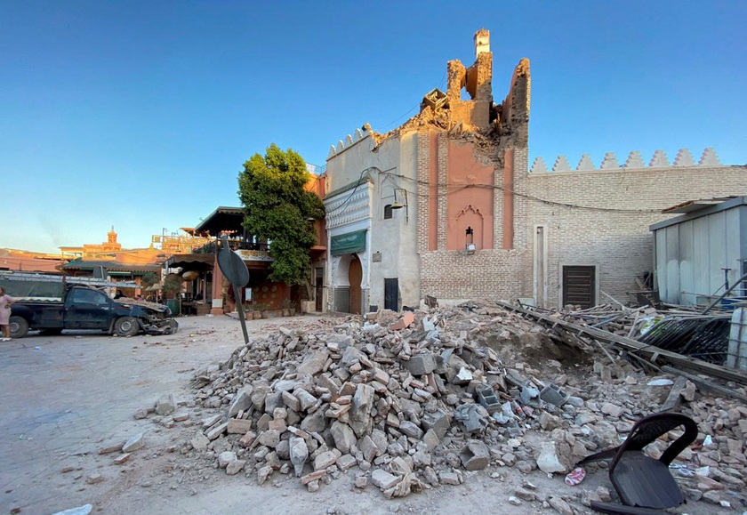 Động đất mạnh 7,2 độ richter ở Maroc làm gần 1000 người thương vong - Ảnh 2.