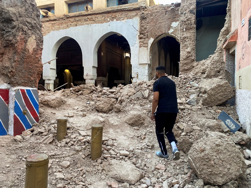 Động đất mạnh 7,2 độ richter ở Maroc làm gần 1000 người thương vong - Ảnh 1.