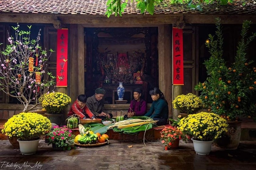 Hà Nội: Đến "Tết làng Việt" trải nghiệm không gian văn hóa Tết cổ truyền- Ảnh 2.