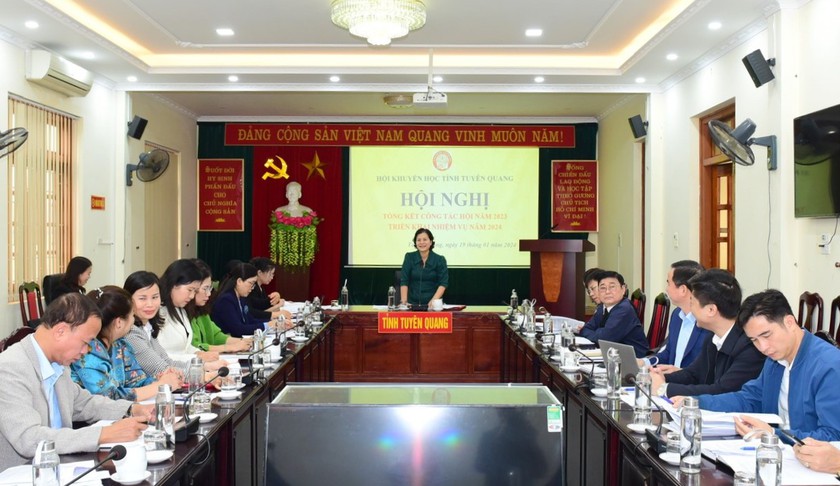Hội Khuyến học tỉnh Tuyên Quang phát huy vai trò nòng cốt trong xây dựng xã hội học tập- Ảnh 2.