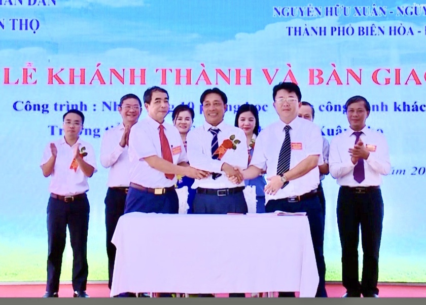 Doanh nhân Nguyễn Hữu Xuân dành 16,5 tỉ đồng để xây trường học tại Thanh Hoá- Ảnh 1.