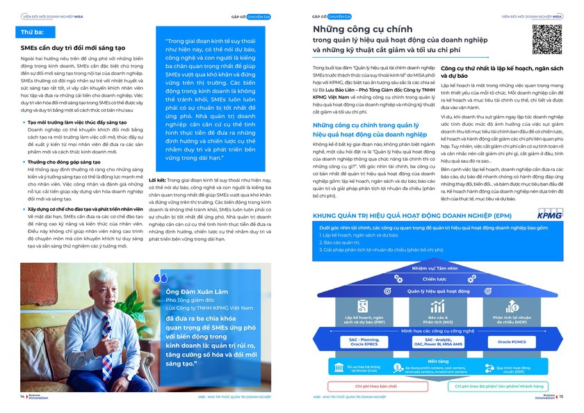 MISA ra mắt ấn phẩm Business Innovation 01: Lời giải cho bài toán quản trị chi phí trong bối cảnh kinh tế khó khăn- Ảnh 2.