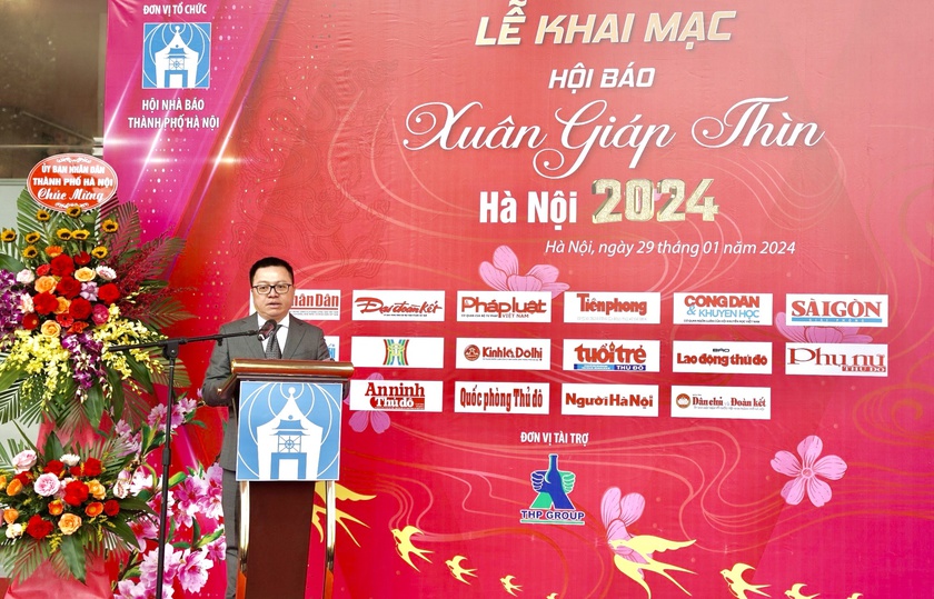 Khai mạc Hội Báo Xuân Giáp Thìn – Hà Nội 2024- Ảnh 6.