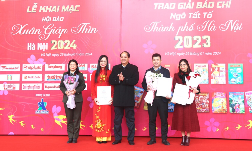 Khai mạc Hội Báo Xuân Giáp Thìn – Hà Nội 2024- Ảnh 9.