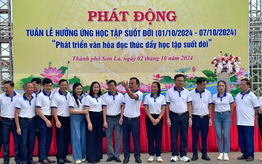 Thành phố Sơn La phát động Tuần lễ hưởng ứng học tập suốt đời - Ảnh 1.