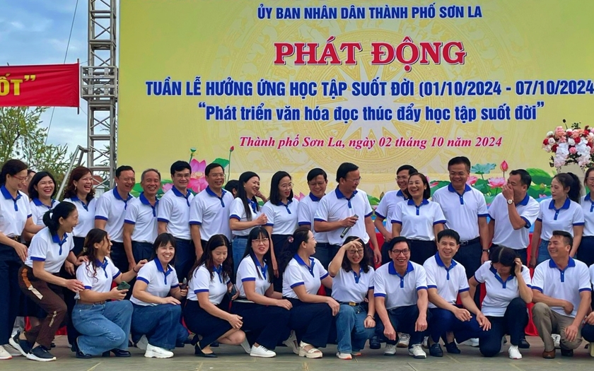 Thành phố Sơn La phát động Tuần lễ hưởng ứng học tập suốt đời - Ảnh 3.