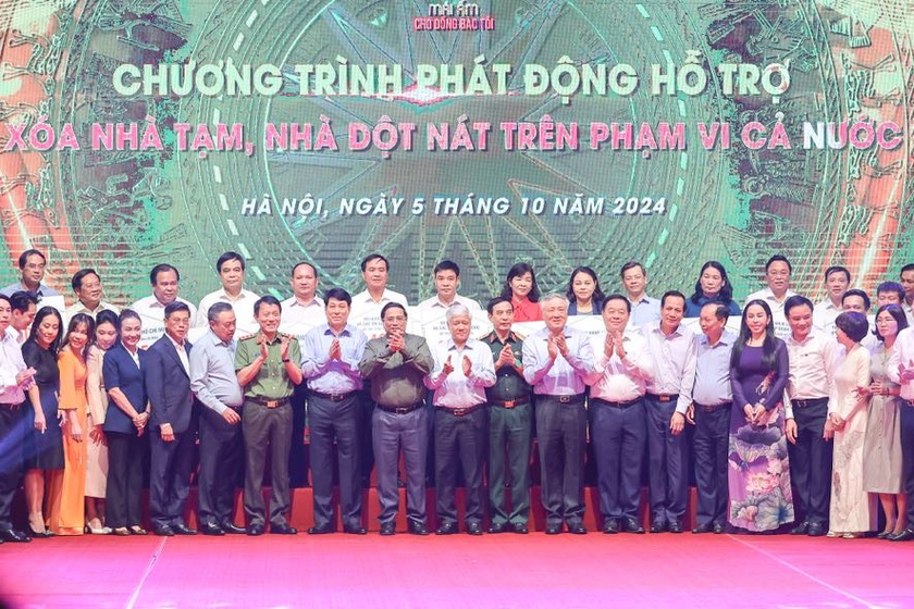 Thành lập Ban chỉ đạo Trung ương triển khai xóa nhà tạm, nhà dột nát  - Ảnh 1.