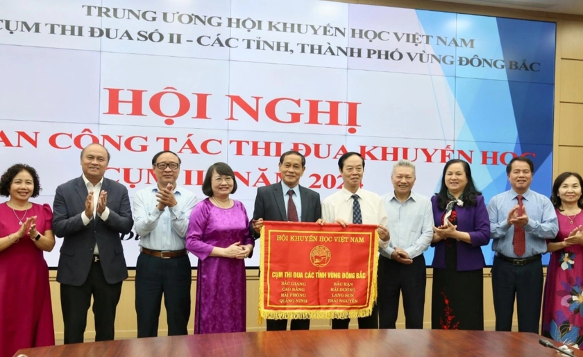 Cụm thi đua khu vực Đông Bắc: Đẩy mạnh chuyển đổi số trong khuyến học, khuyến tài, xây dựng xã hội học tập - Ảnh 3.