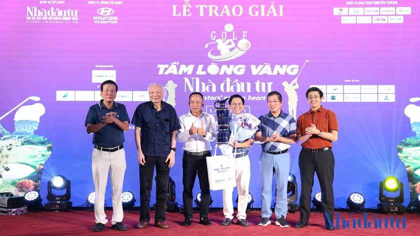 Giải golf Tấm lòng vàng Nhà đầu tư thu hút 144 golfer dự giải với nhiều giải thưởng - Ảnh 1.