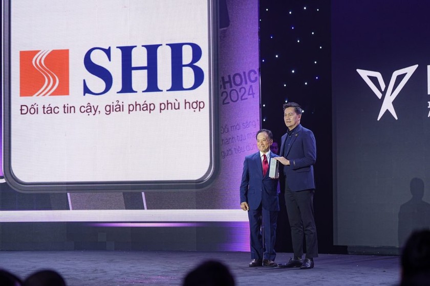 SHB được vinh danh “Ngân hàng vì con người của năm” tại Better Choice Awards 2024 - Ảnh 1.