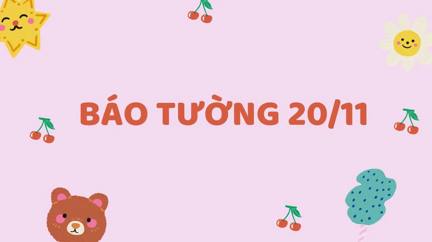 Mẫu báo tường 20/11 độc đáo và ấn tượng- Ảnh 1.