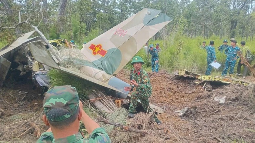 Máy bay Yak-130 được tìm thấy ở vườn quốc gia Yok Đôn - Ảnh 1.