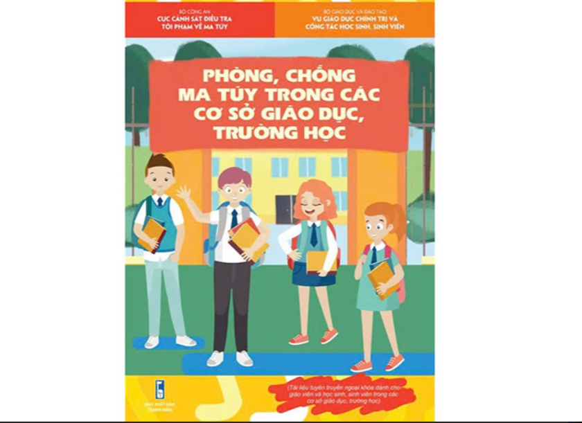 Phát hành sách về phòng, chống ma túy trong trường học - Ảnh 1.