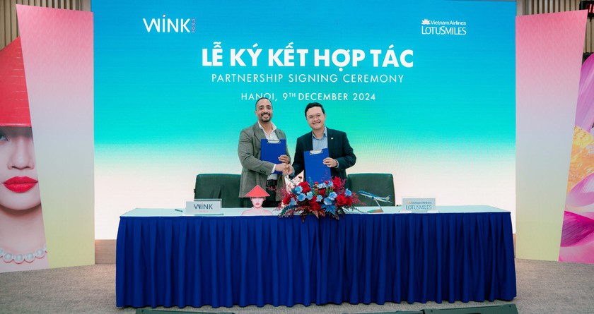 Vietnam Airlines hợp tác Wink Hotels nâng cao trải nghiệm khách hàng - Ảnh 1.