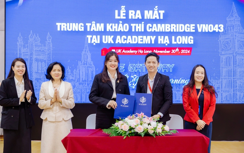 Ra mắt trung tâm khảo thí Cambridge VN043, cơ hội vàng cho học sinh Quảng Ninh