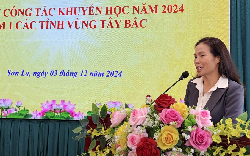 Cụm khuyến học Tây Bắc giao ban công tác khuyến học 2024  - Ảnh 3.