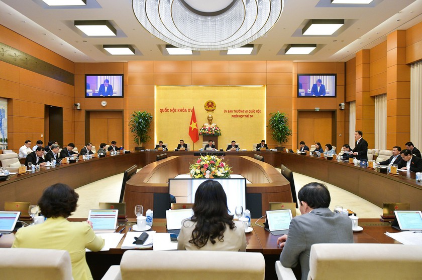 Khai mạc Phiên họp thứ 30 của Ủy ban Thường vụ Quốc hội - Ảnh 1.