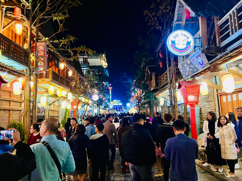 Rộn ràng đêm ở phố đi bộ Mộc Châu những ngày đầu năm mới- Ảnh 21.