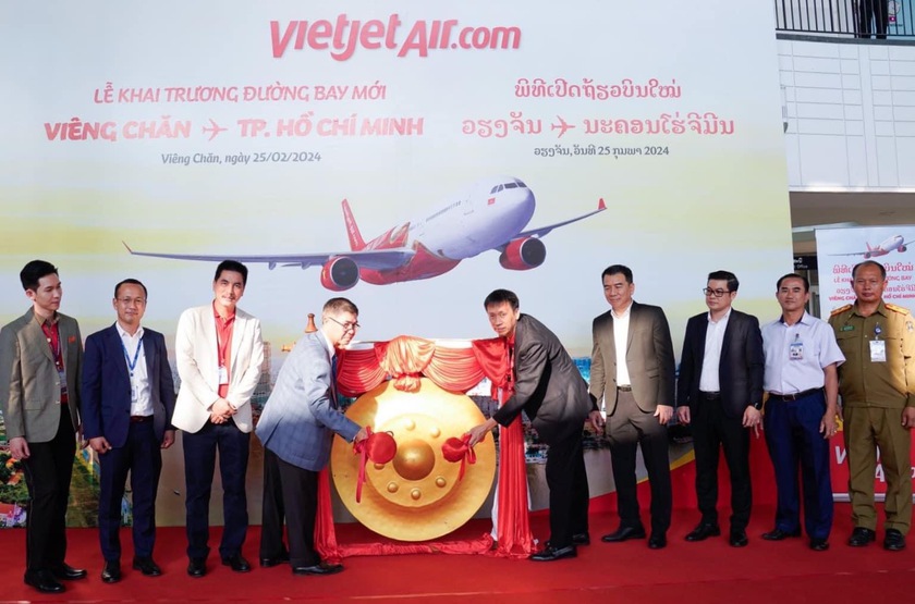 Vietjet Air mở đường bay mới Việt Nam - Lào- Ảnh 1.