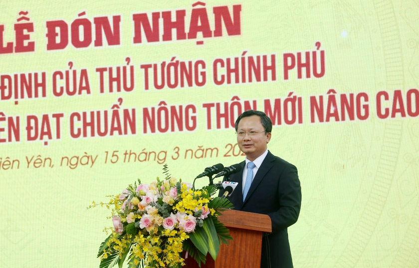 Quảng Ninh: Tiên Yên đón nhận huyện đạt chuẩn nông thôn mới nâng cao- Ảnh 2.