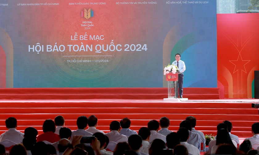 Bế mạc Hội Báo toàn quốc năm 2024: Báo chí Việt Nam-Tiên phong, đổi mới vì sự nghiệp cách mạng của Đảng và nhân dân- Ảnh 1.