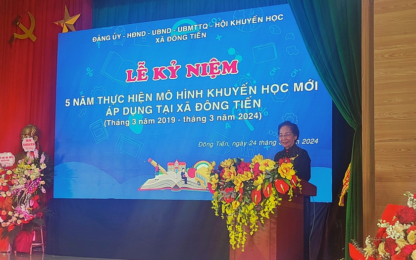 Giáo sư, Tiến sĩ Nguyễn Thị Doan gợi mở hướng phát triển xã Đông Tiến (Bắc Ninh) thành "làng nghề học"- Ảnh 4.